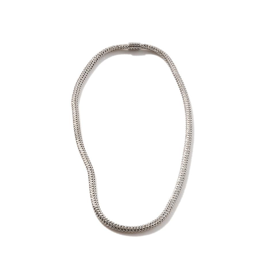 John Hardy Sterling Silver Small Oval Classic Chain 18 Necklace