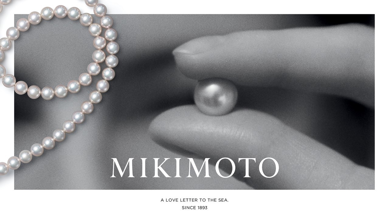 Mikimoto Pearl Hoop Earrings in 14k Yellow Gold  Filigree Jewelers